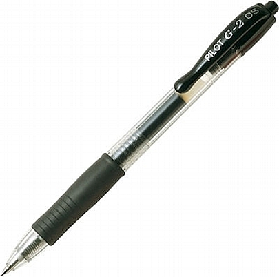 Στυλό Gel - Μαύρο (0.5mm) - Pilot G-2