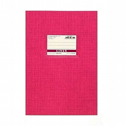 Τετράδιο Ριγέ Β5 - Linen Φούξια (50Φ./70gr) - A&G