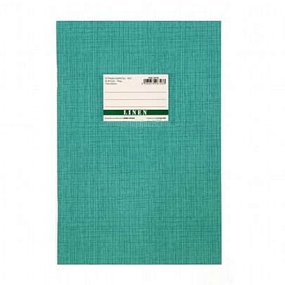 Τετράδιο Ριγέ Β5 - Linen Πετρόλ (50Φ./70gr) - A&G