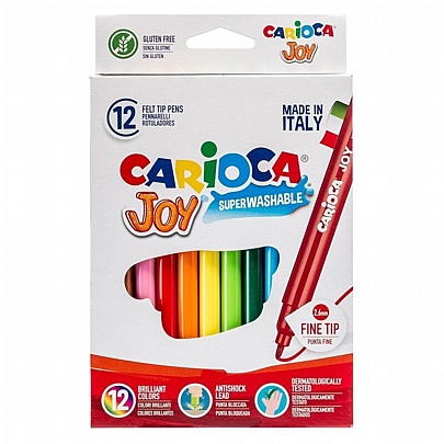 Μαρκαδόροι 12 χρωμάτων - Carioca Joy