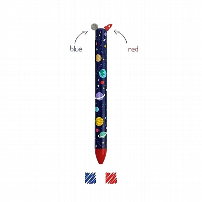 Στυλό δύο χρωμάτων - Διάστημα - Legami