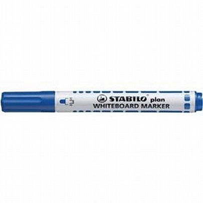 Μαρκαδόρος ασπροπίνακα επαναγεμιζόμενος - Μπλε (2.5-3.5mm) - Stabilo Plan
