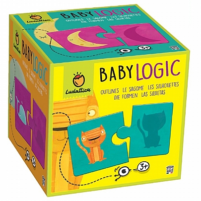Baby Logic: Περιγράμματα (10 ζευγάρια) - Ludattica