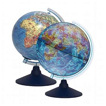 Ανάγλυφη Υδρόγειος Σφαίρα - Φωτιζόμενη με Αστερισμούς & με Application (Δ:32εκ.) - AG