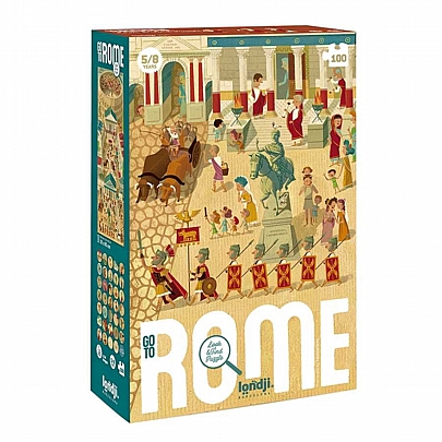 Παζλ παρατήρησης - Ταξίδι στη Ρώμη (100κ) - Londji