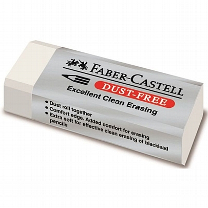 Σβήστρα - Λευκή - Faber-Castell Dust-Free