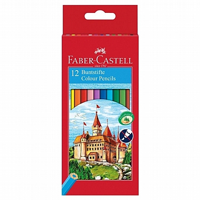 Ξυλομπογίες 12 χρωμάτων - Faber-Castell