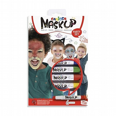 Face painting Mask up - Κλασικά Χρώματα - Carioca
