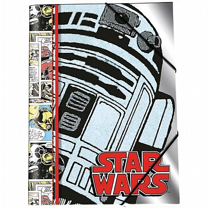 Χάρτινος Φάκελος Πλαστικοποιημένος με λάστιχο - Star Wars (25x35) - Graffiti