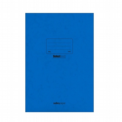 Τετράδιο Καρρέ Α4 - Selectbook Μπλε (40Φ./80gr) - Salkopaper