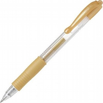 Στυλό Gel - Χρυσό (0.7mm) - Pilot G-2