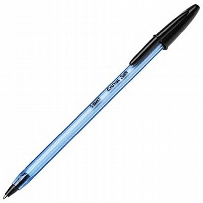 Στυλό Διαρκείας - Μαύρο (1.2mm) - Bic Cristal Soft