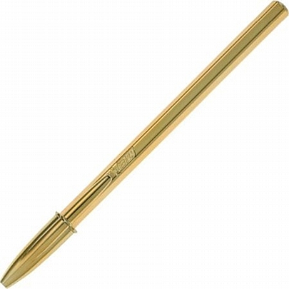 Στυλό Μπλε - Χρυσό στέλεχος (1.2mm) - Bic