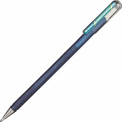 Στυλό Glitter - Μεταλλικό Πράσινο & Μπλε (1.0mm) - Pentel