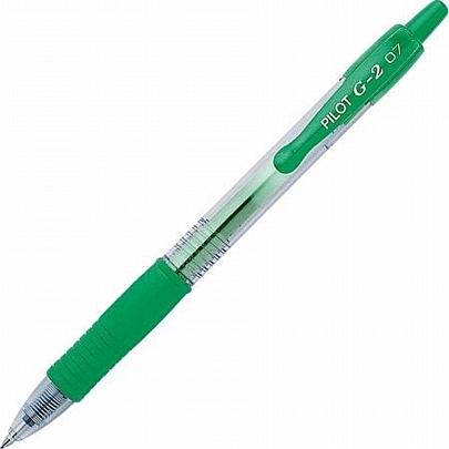 Στυλό Gel - Πράσινο (0.7mm) - Pilot G-2