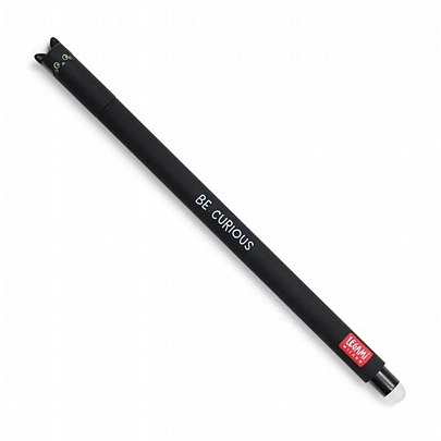 Στυλό που σβήνει Cat - Μαύρο (0.7mm) - Legami