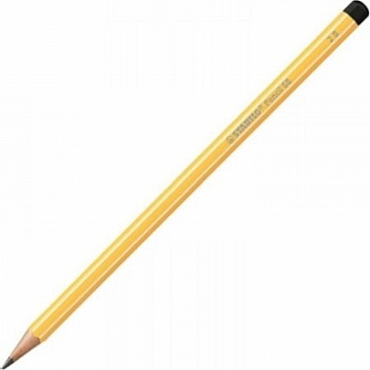 Μολύβι Pencil 68 - Κίτρινο  (2B) - Stabilo
