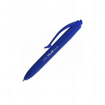 Στυλό Διαρκείας με Κουμπί - Μπλε (1.0mm) - Milan Μini P1 touch