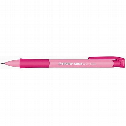 Μηχανικό μολύβι - Ροζ (0.5mm) - Stabilo Com4