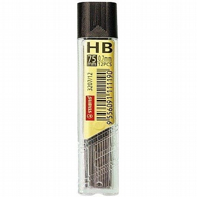 Μύτες για μηχανικό μολύβι (HB/0.7mm) - Stabilo