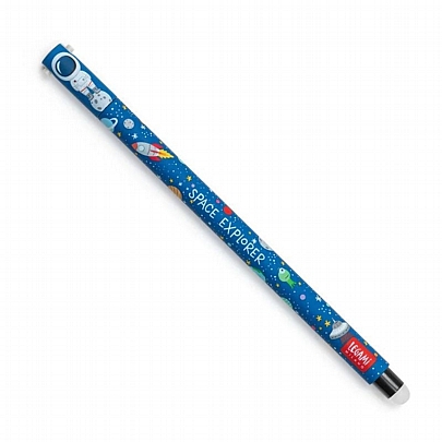 Στυλό που σβήνει Space Explorer - Μαύρο (0.7mm) - Legami