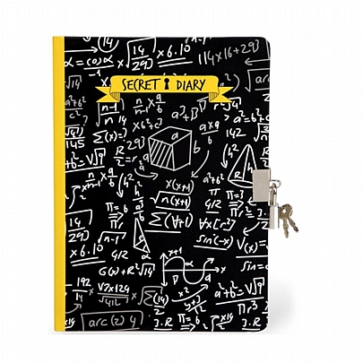 Μυστικό Σημειωματάριο με κλειδαριά - Math - I-total