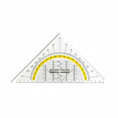 Γεωδαιτικό τρίγωνο με Σταθερή λαβή (45º/25cm)