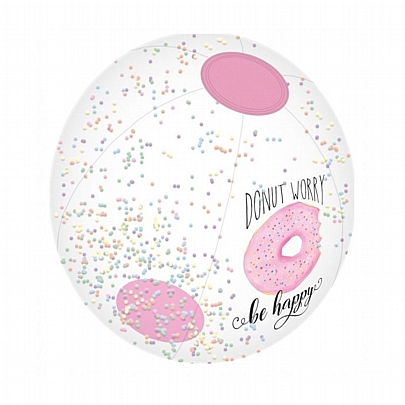 Φουσκωτή μπάλα θαλάσσης - Donut (Glitter) - Legami