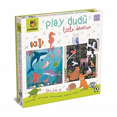 Play Dudu: Παζλ - Βρες τα ζωάκια (2x9κ) - Ludattica