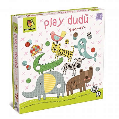 Play Dudu: Παιχνίδι λογικής από το μεγάλο στο μικρό - Φιγούρες ζώων - Ludattica