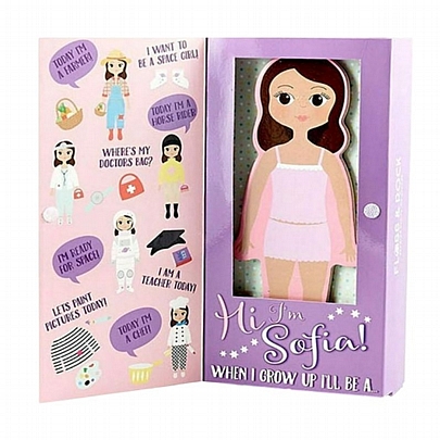 Ντύνω με μαγνητάκια - Sofia - Floss & Rock