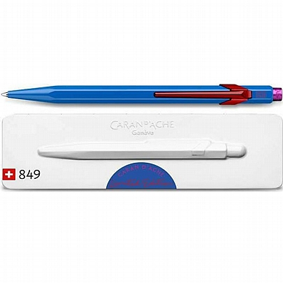 Στυλό πολυτελείας με θήκη Cobalt Blue - Μπλε - Caran d'Ache Limited Edition