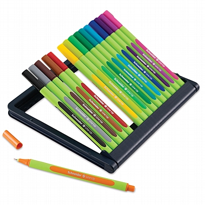 Σετ μαρκαδοράκια-στυλό 16 χρωμάτων (0.4mm) - Schneider