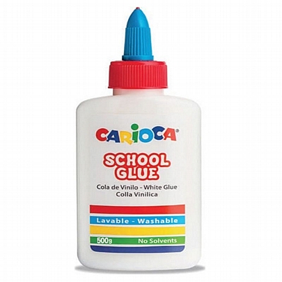 Κόλλα λευκή για χειροτεχνίες (500gr) - Carioca School