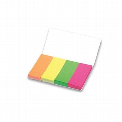 Αυτοκόλλητοι σελιδοδείκτες - 200 πολύχρωμα χαρτάκια (5x2) - Groovy