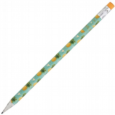 Μολύβι με γόμα - Pineapple (HB) - Legami