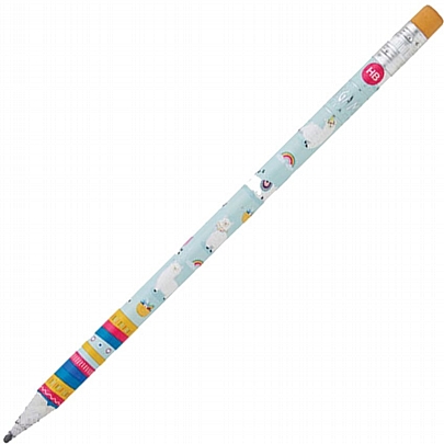 Μολύβι με σβήστρα - Llama (HB) - Legami