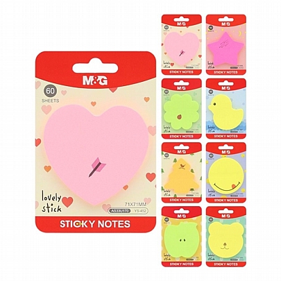 Αυτοκόλλητα Post it - 60 χαρτάκια (7x7) - M&G