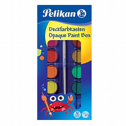 Νερομπογιές 12 χρωμάτων - Pelikan