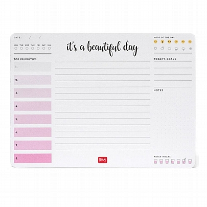 Paper Mouse Pad & Smart Notes - It's a beuatiful day (17x25) - Legami