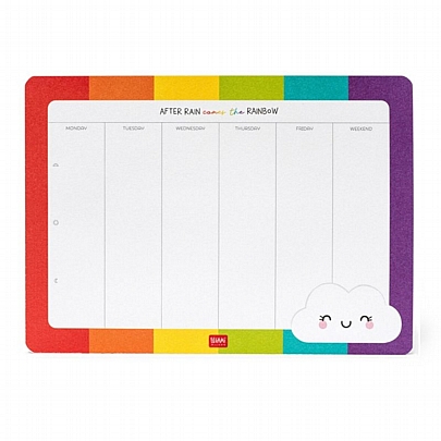 Paper Mouse Pad & Smart Notes - Rainbow (17x25) - Legami