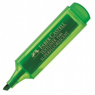 Μαρκαδόρος υπογραμμίσεως - Φωσφορούχο Πράσινο - Faber-Castell