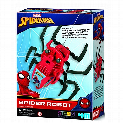 Κατασκευή Ρομπότ - Αράχνη Spiderman - 4M