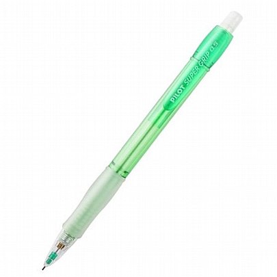 Μηχανικό μολύβι με γόμα Πράσινο - Super Grip (0.5mm) - Pilot