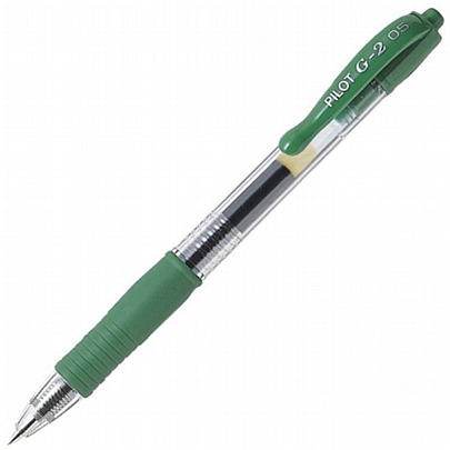 Στυλό Gel - Πράσινο (0.5mm) - Pilot G-2