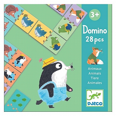 Ντόμινο (28τεμ.) - Ζωάκια του Δάσους - Djeco