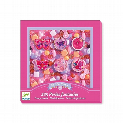 Oh! Les Perles: Κατασκευή Κοσμημάτων με διάφορες χάντρες & μενταγιόν πεταλούδες - Djeco