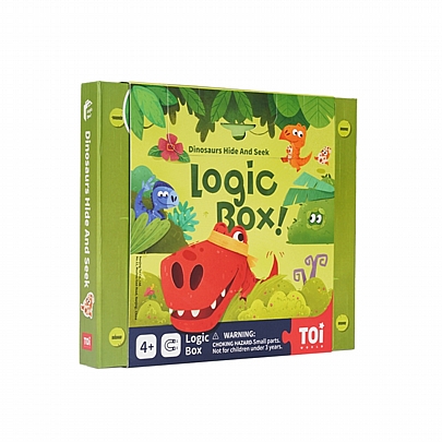 Μαγνητικό Logic Box - Δεινόσαυροι - Toi