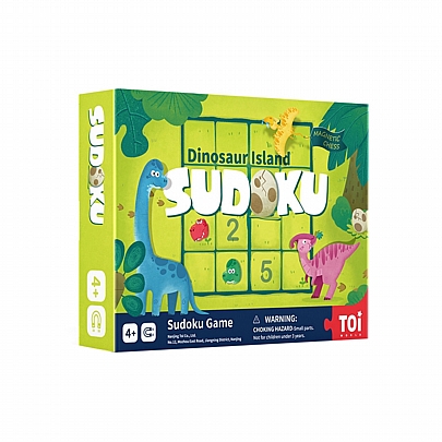Sudoku για παιδιά - Το Νησί των Δεινοσαύρων - Toi