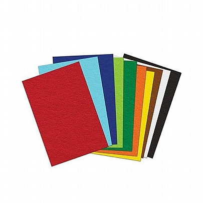 Χαρτί τσόχας 10 χρωμάτων (20x30) - Fabi